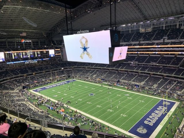 AT&T Stadium standing room only review