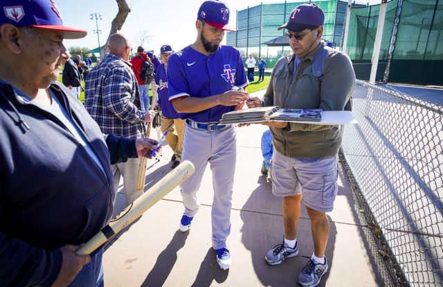 Spring Training baseball