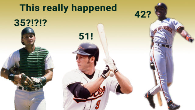 1996 MLB season home runs