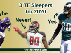 The 3 TE0 draft strategy players you need to target in 2020 TE Sleepers TE0 draft strategy