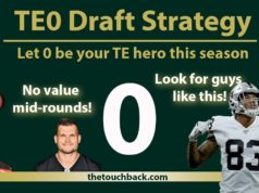 Here’s what you need to know about the tight end zero strategy