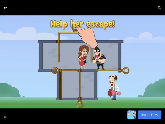 Homescapes shitty games with YouTube ads