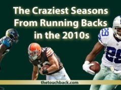 The craziest seasons from running backs in the 2010s