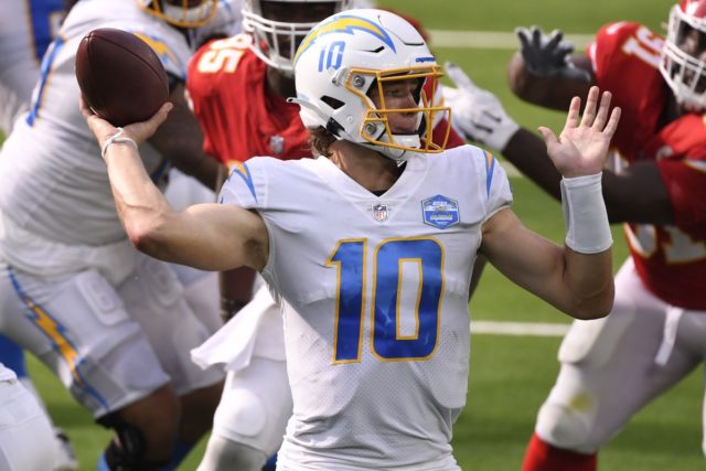 Justin Herbert week 3 bold starts