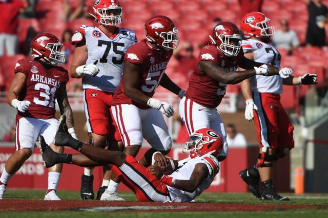 Georgia vs Auburn college football betting picks for week 5