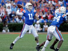 College football betting picks for week 10 Kyle Trask Florida College football betting picks week 10