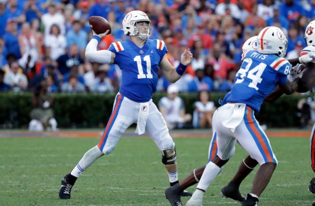 Kyle Trask Florida College football betting picks week 10