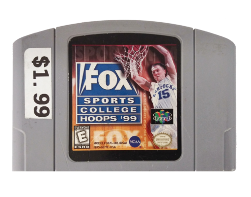 The worst of the late 90s: Fox Sports College Hoops ’99 for the N64 Fox Sports College Hoops '99