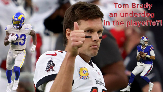 NFL Playoffs Divisional Round parlay bet Tom Brady underdog