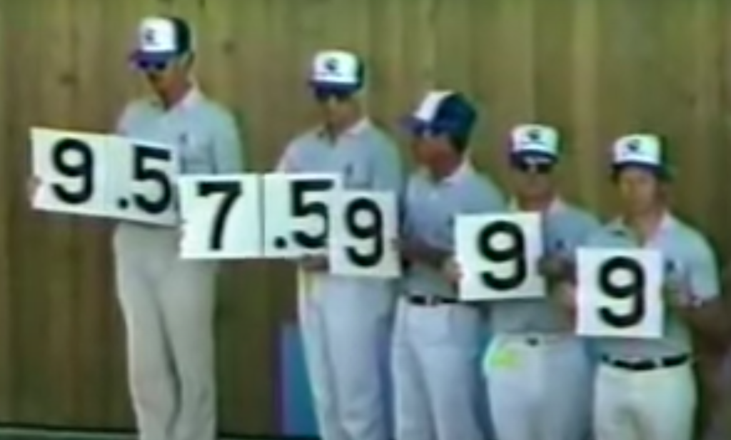 high dive judges score