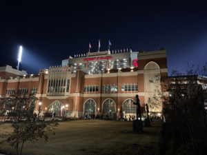 It’s hard to write a Gaylord Family - Oklahoma Memorial Stadium review because the stadium is okay but Sooner fans are terrible