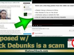 Despite claiming to debunk fraud, Exposed w/ RickDebunks is a scam