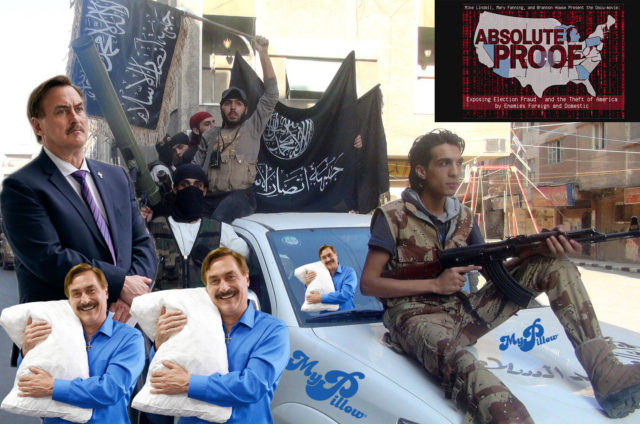 MyPillow Mike Lindell supports Islamic terrorists