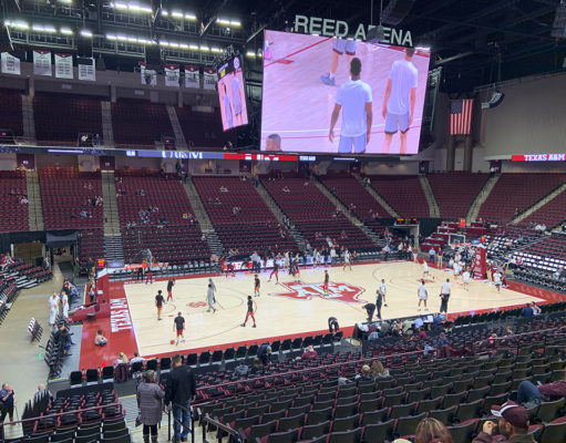 Reed Arena review: Just an okay place to watch basketball