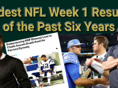 The oddest NFL Week 1 results of the past six years