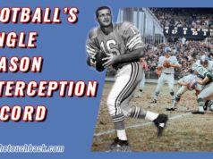 The story of…George Blanda and football’s single-season interception record George Blanda is football’s single-season interception