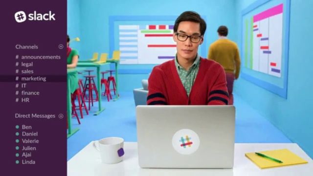 Slack TV commercials