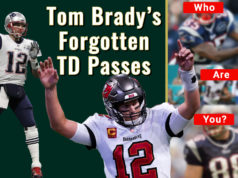 8 players you didn’t know Tom Brady threw a touchdown pass to in the regular season players you didn’t know Tom Brady threw a touchdown pass