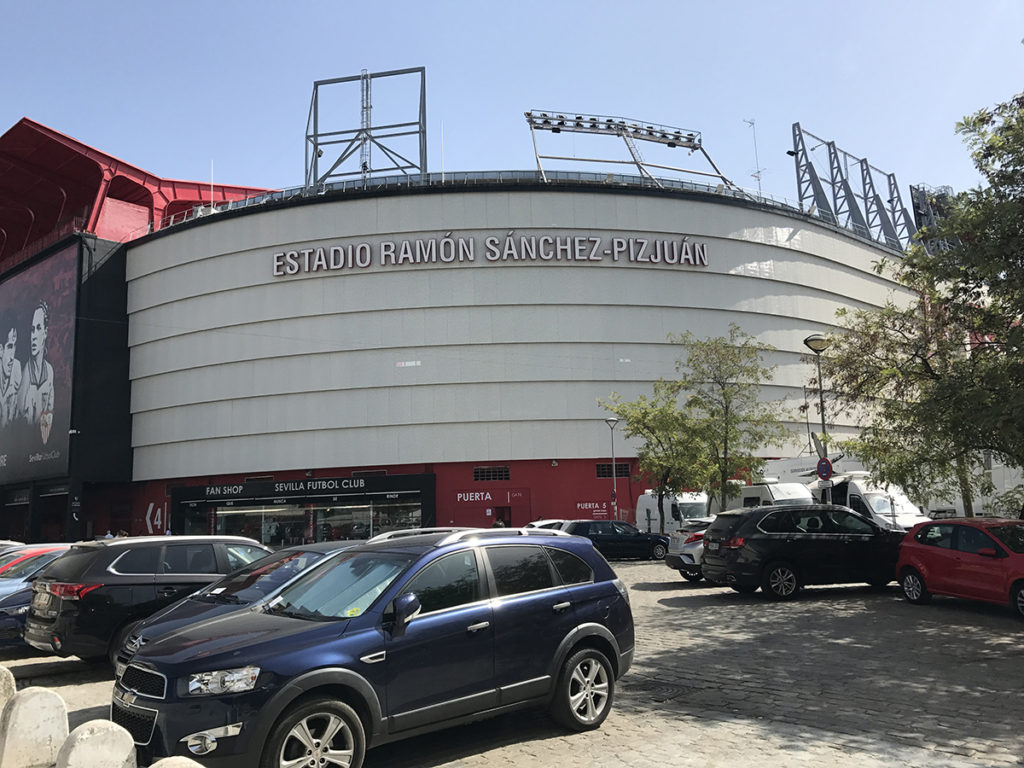 Estadio Ramón Sánchez Pizjuán exterior