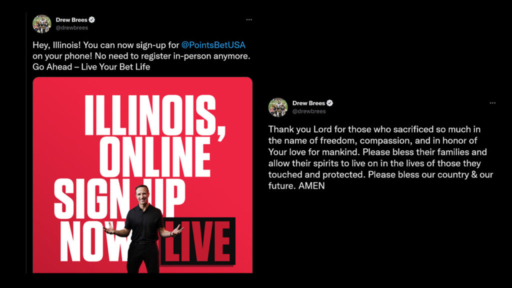 Drew Brees is a bad Christian