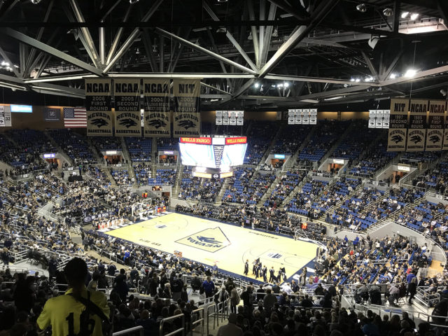 Lawlor Events Center last row view