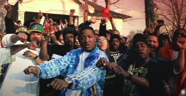 Yung Joc motorcycle dance