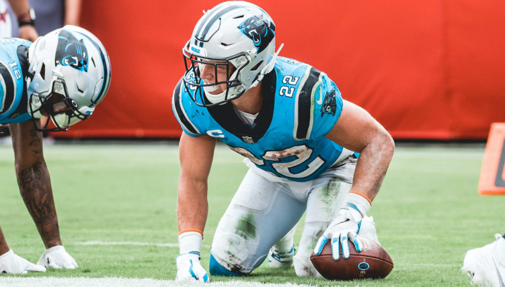 Christian McCaffrey’s handcuff