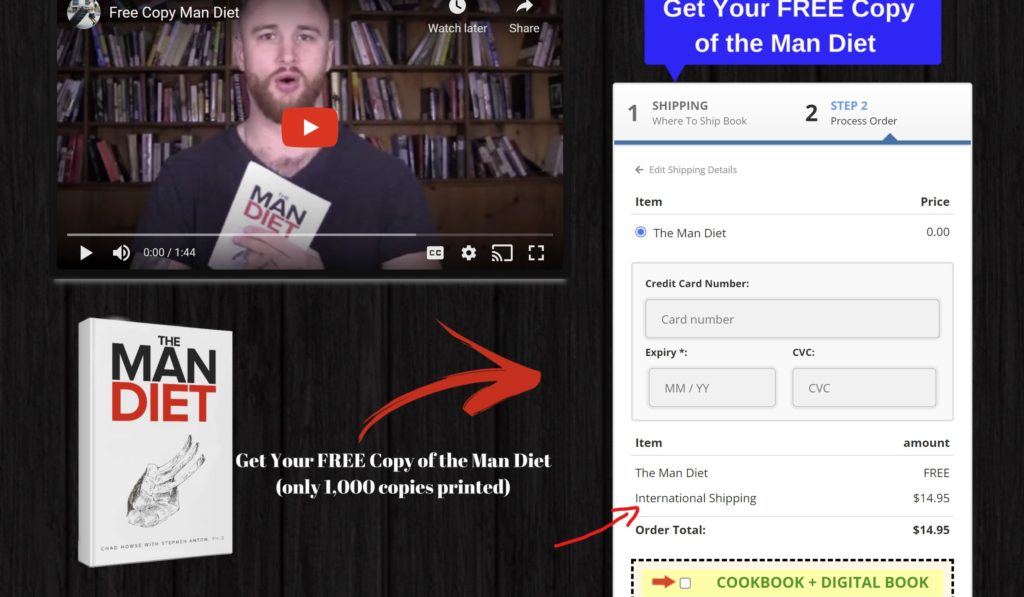 Chad Howse and The Man Diet scam review