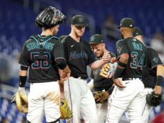 The Miami Marlins uniform is the most boring in all of baseball Miami Marlins uniform