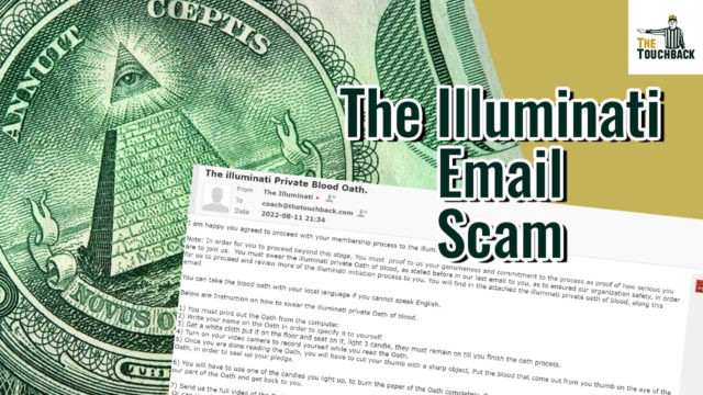 The Illuminati email scam