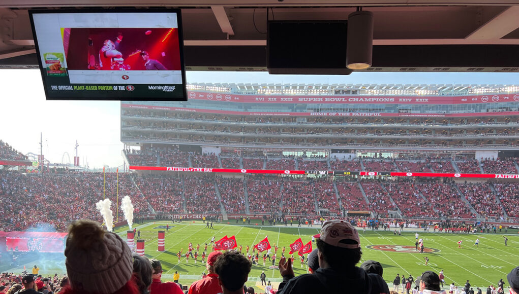 view Levi’s Stadium Standing Room Only sections