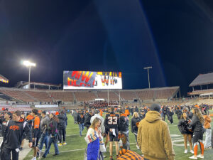 Reser Stadium  walk on field