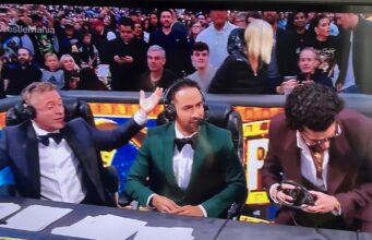 Colin Cowherd really didn’t want to be at WrestleMania 39 Colin Cowherd WrestleMania 39