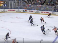 How much advertising during hockey games is too much? advertising hockey games