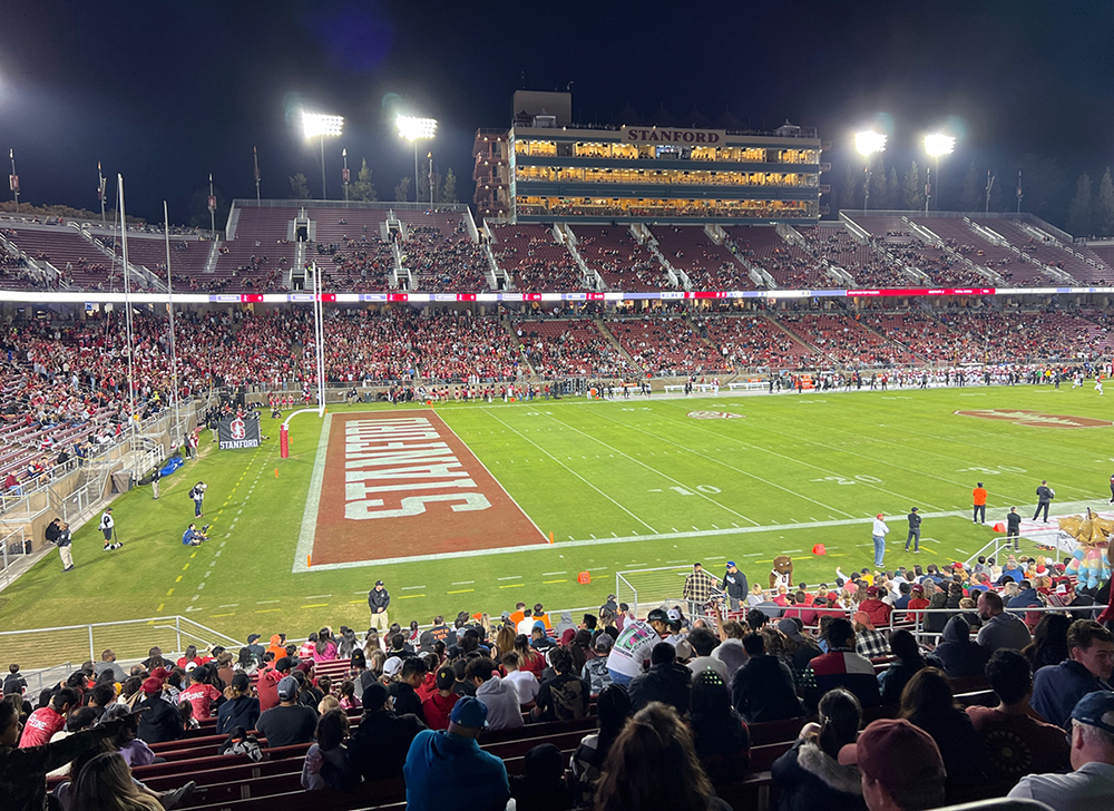 Stanford Stadium general admission review