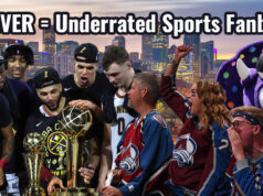Denver (And Colorado) is a most underrated sports fanbase Denver underrated sports fanbase