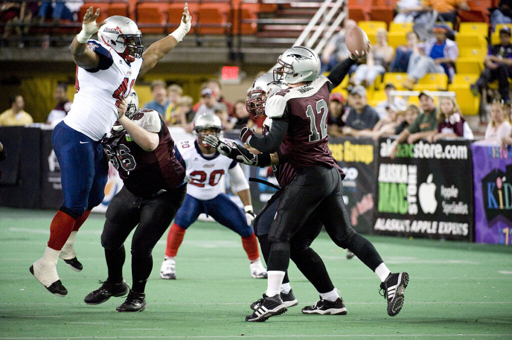 The Alaska Wild of the Intense Football League was the state's first-ever professional football team