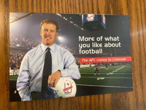 John Elway AFL rules