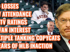 MLB inaction let the Houston Astros chase away all their fans MLB inaction