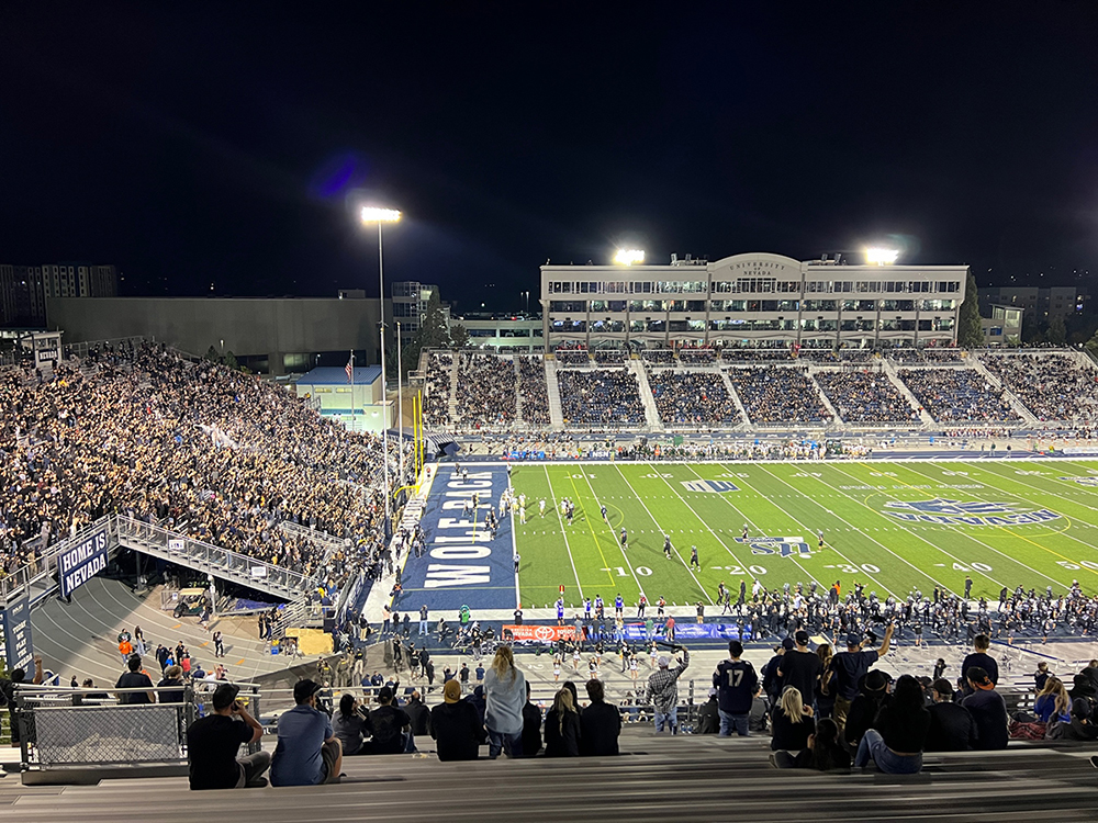 Mackay Stadium review Nevada Wolfpack