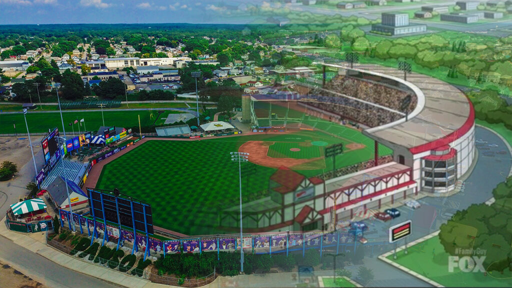 McCoy Stadium Family Guy
