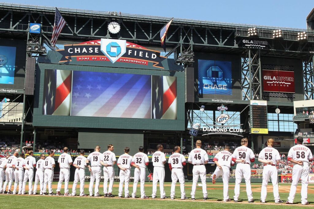 Arizona Diamondbacks strikeouts