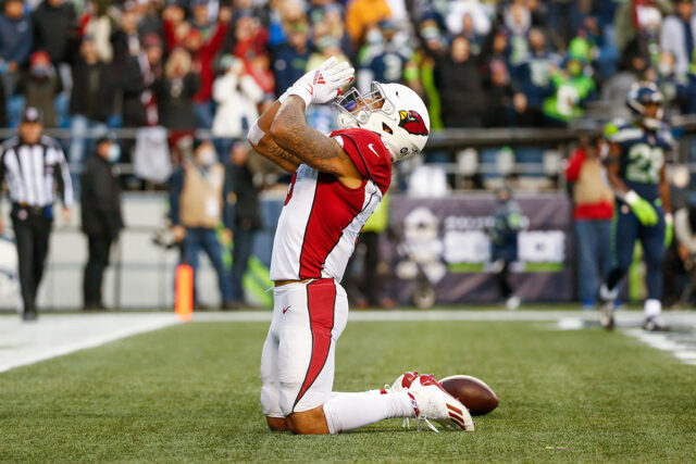 James Conner’s handcuff