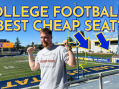 Is this the (cheapest) best seat in college football? – A look at SJSU’s Spartan Stadium Best Seat College Football