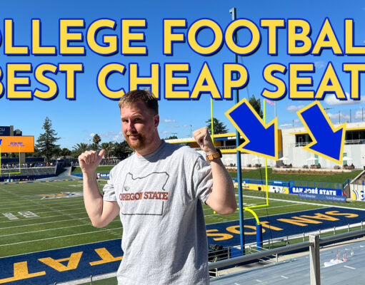 Is this the (cheapest) best seat in college football? – A look at SJSU’s Spartan Stadium Best Seat College Football