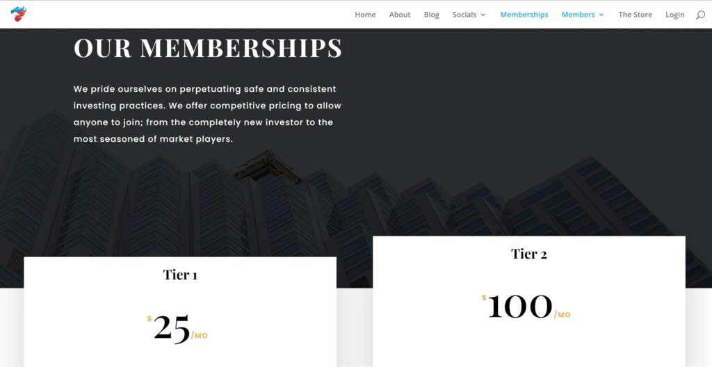 The Options Millionaire scam membership