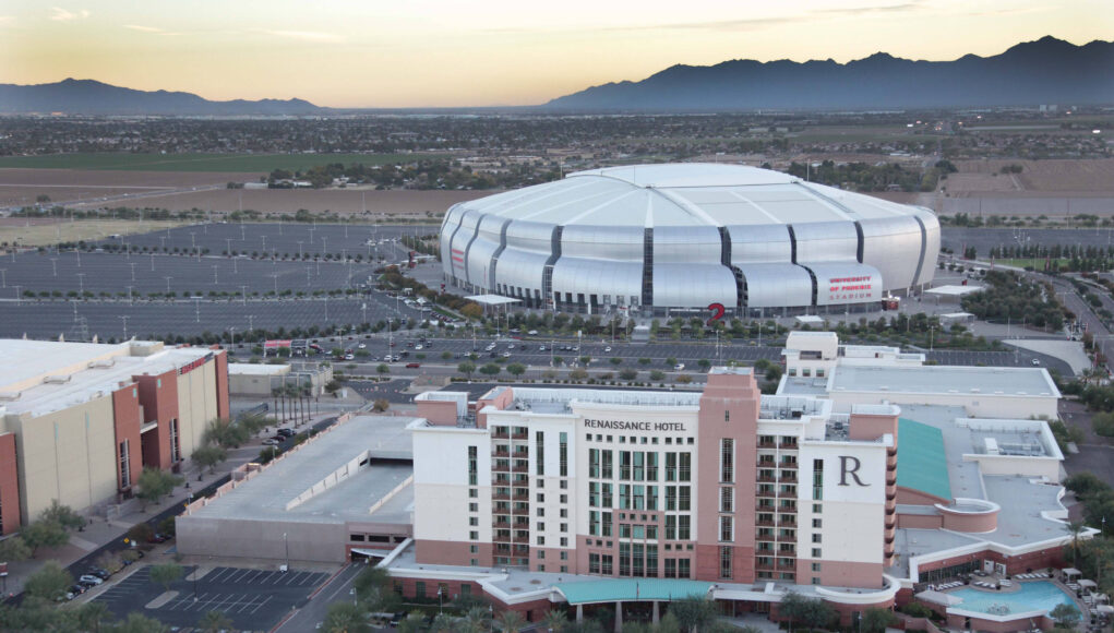 hotels close 2026 Fiesta Bowl